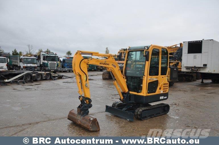 Hyundai R18-9AK Mini excavadoras < 7t