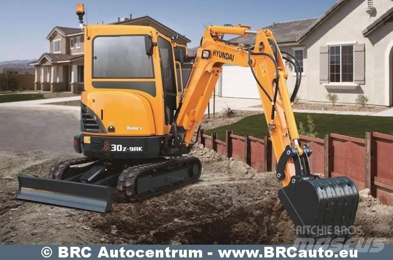 Hyundai R30Z-9AK Mini excavadoras < 7t