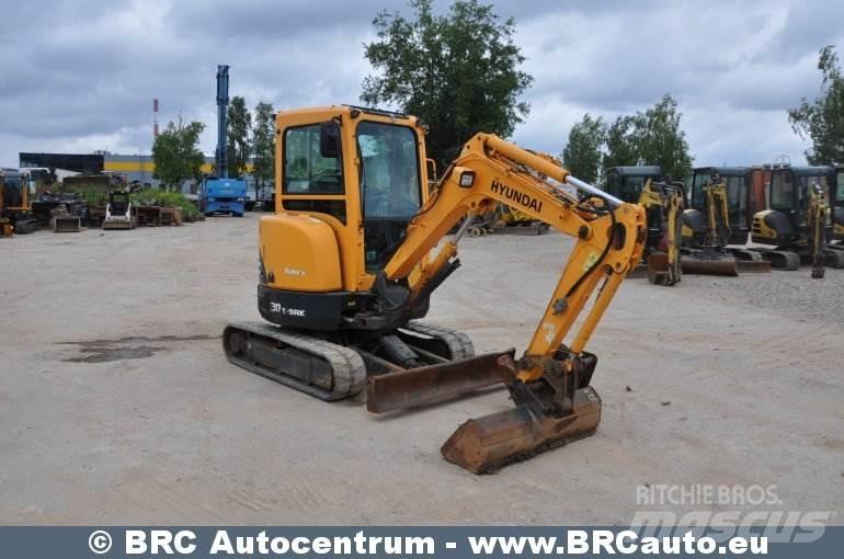 Hyundai R30Z-9AK Mini excavadoras < 7t
