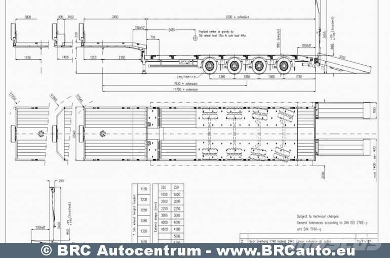 MAX Trailer MAX 100 Semirremolques bañera