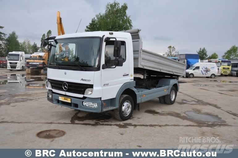 Mercedes-Benz 816 Camiones bañeras basculantes o volquetes