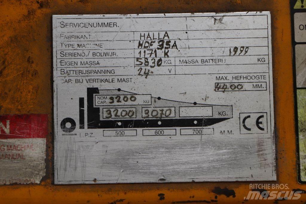 Halla HDF35A Carretillas diesel