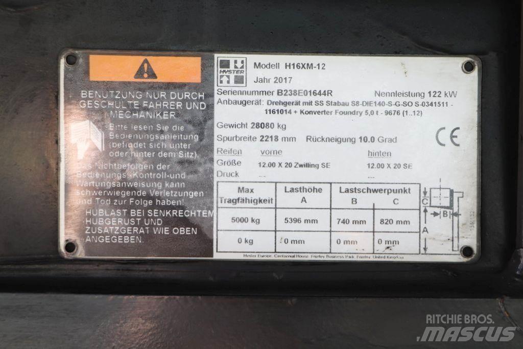 Hyster H16XM-12 Carretillas diesel