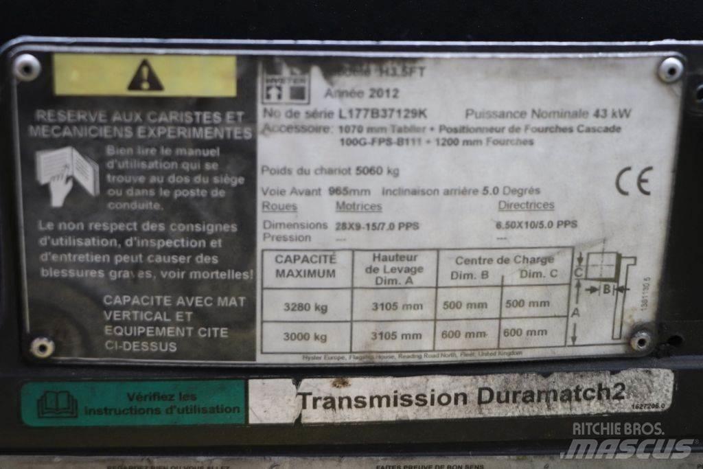 Hyster H3.5FT Carretillas diesel