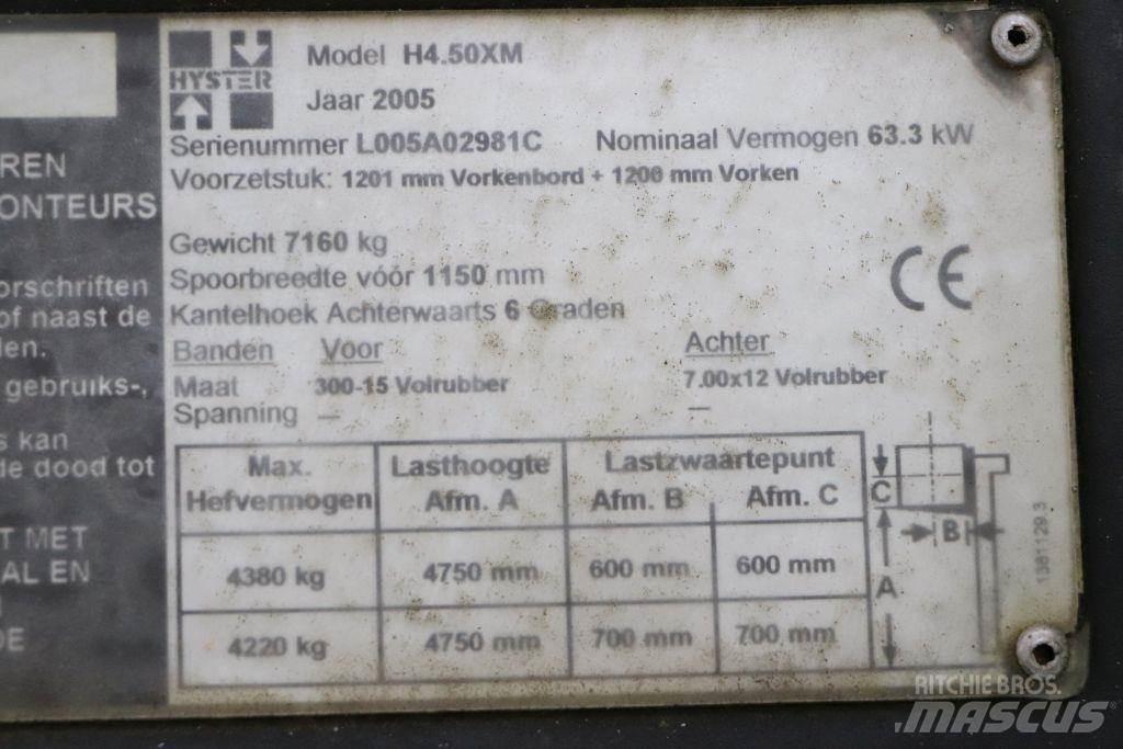 Hyster H4.5XM Carretillas LPG