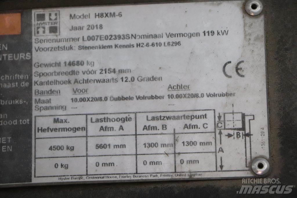 Hyster H8XM-6 Carretillas diesel