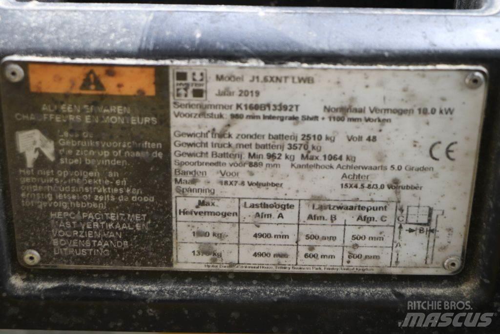 Hyster J1.6XNT Carretillas de horquilla eléctrica