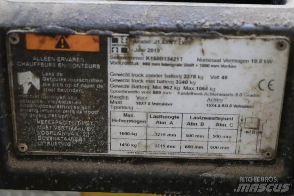 Hyster J1.6XNT Carretillas de horquilla eléctrica