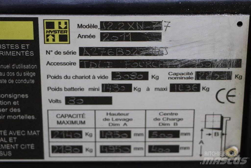 Hyster J2.2XN Carretillas de horquilla eléctrica