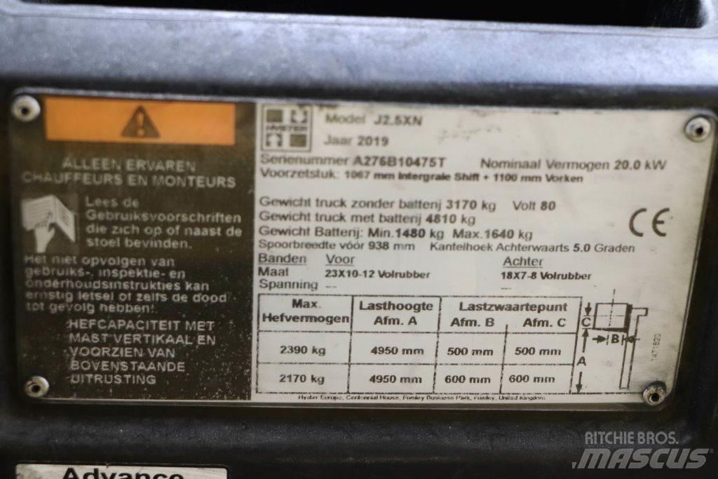 Hyster J2.5XN Carretillas de horquilla eléctrica