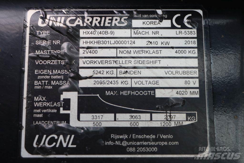 Hyundai 40B-9 Carretillas de horquilla eléctrica