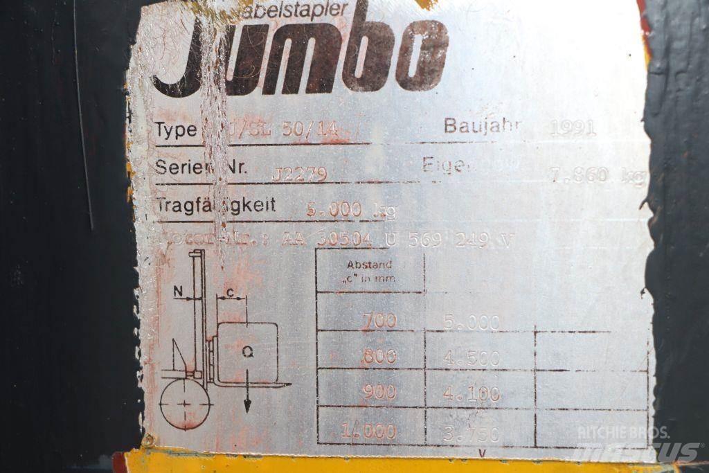 Jumbo J/SH/50/14/40 Carretillas de carga lateral