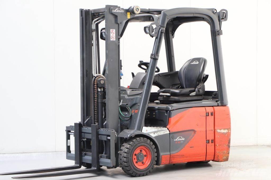 Linde E16C-02 Carretillas de horquilla eléctrica