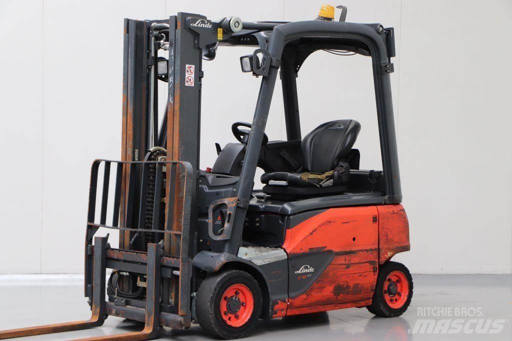 Linde E16P-02 Carretillas de horquilla eléctrica