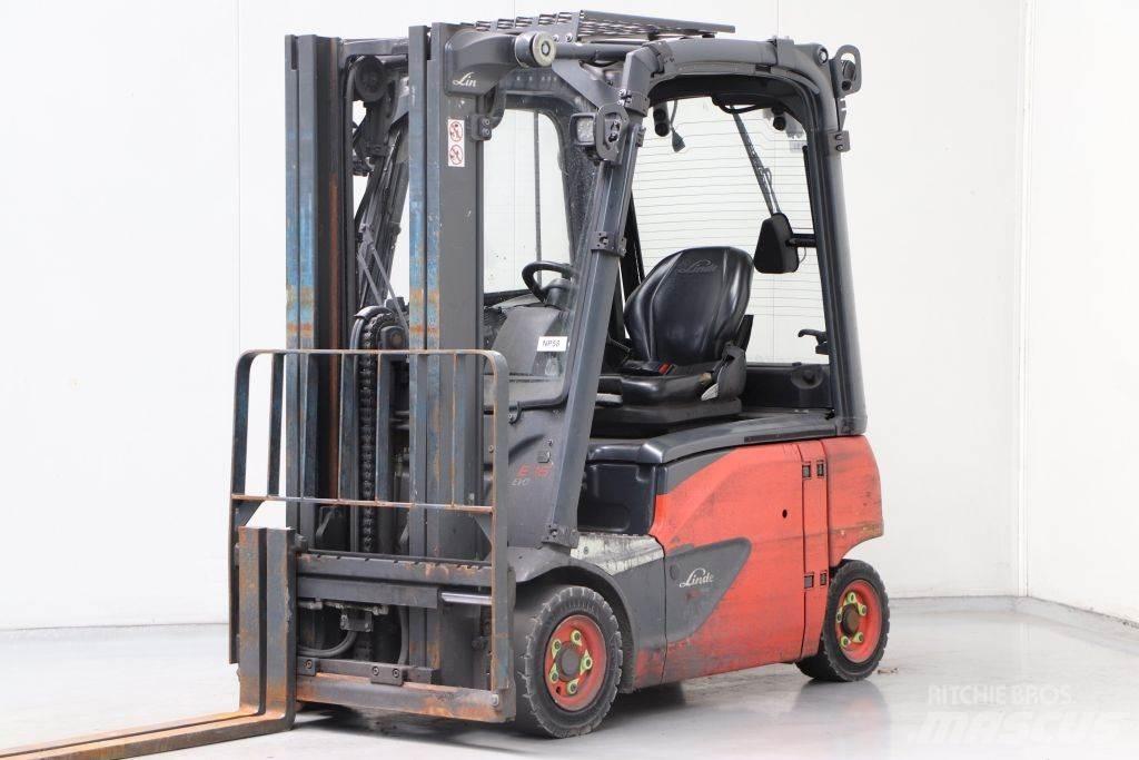 Linde E16P-02 Carretillas de horquilla eléctrica