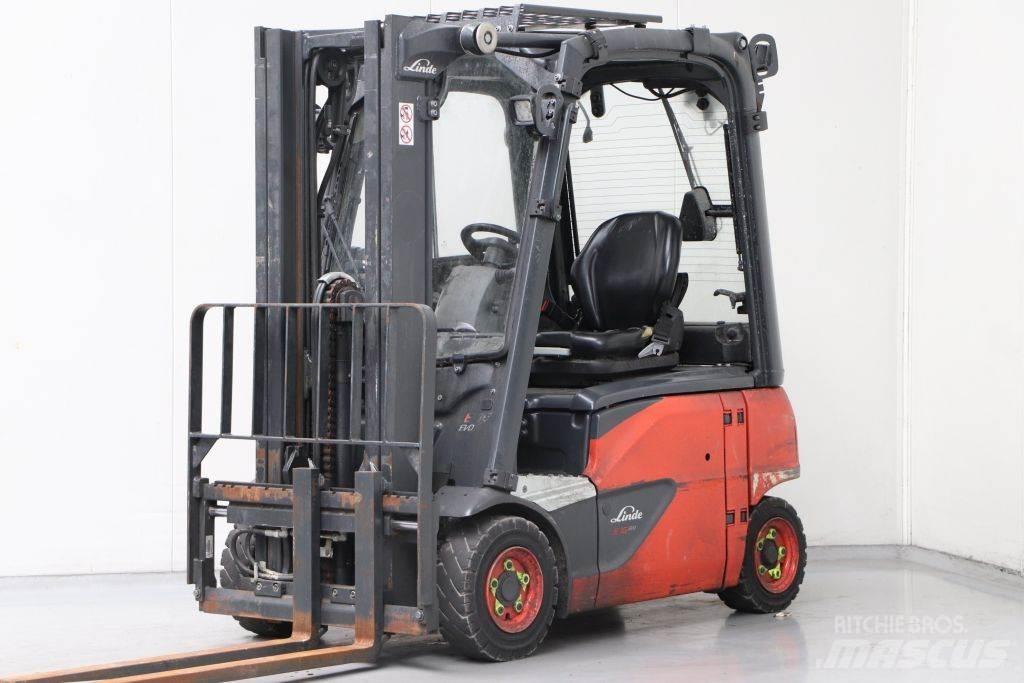 Linde E16P-02 Carretillas de horquilla eléctrica