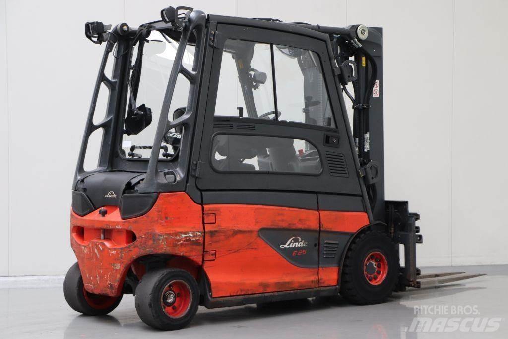 Linde E25L-01 Carretillas de horquilla eléctrica