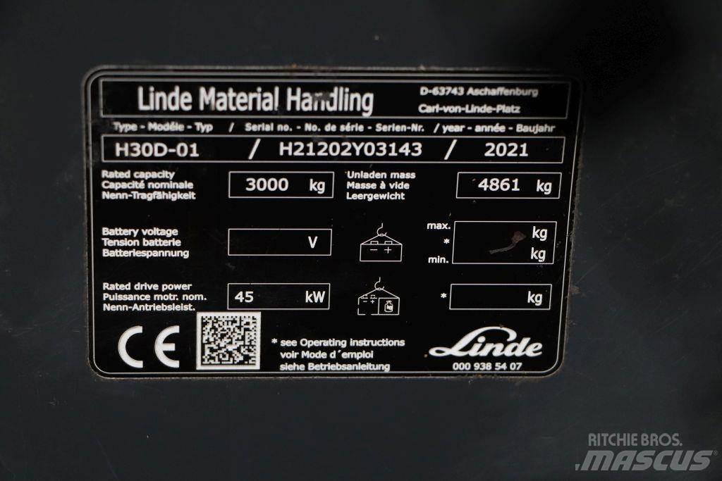 Linde H30D-01 Carretillas diesel