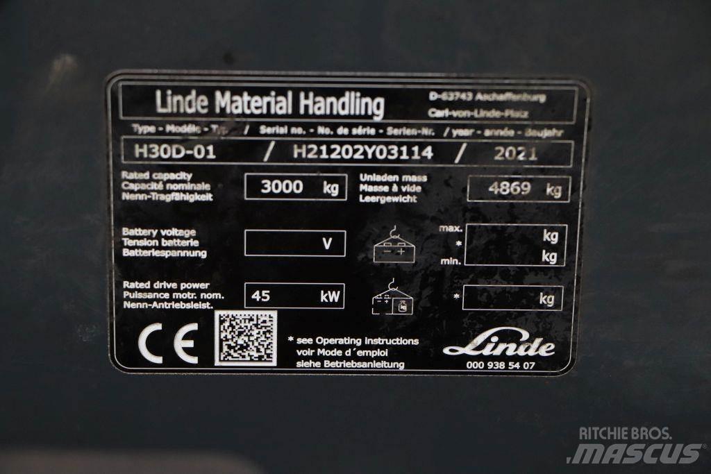 Linde H30D-01 Carretillas diesel