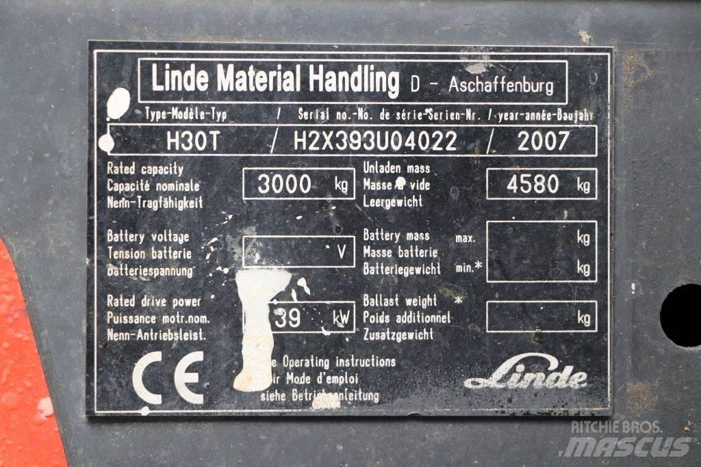 Linde H30T Carretillas LPG