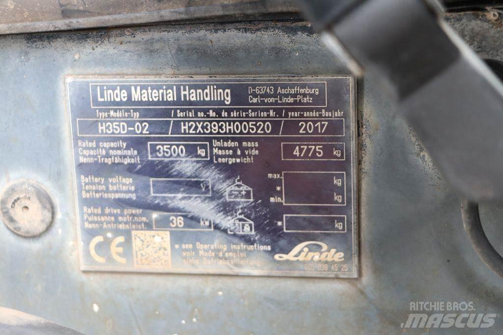 Linde H35D-02 Carretillas diesel