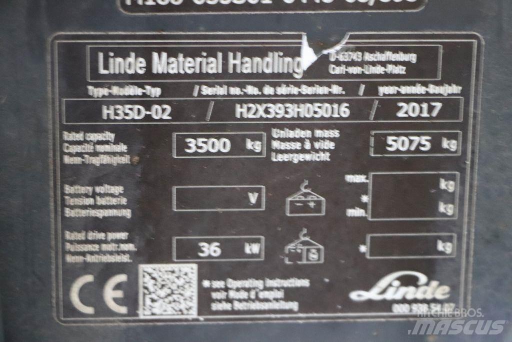 Linde H35D-02 Carretillas diesel