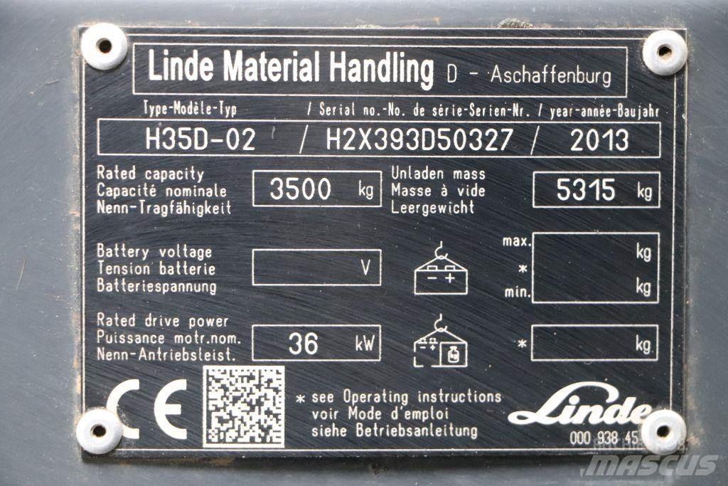 Linde H35D-02 Carretillas diesel