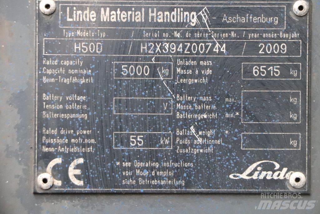 Linde H50D Carretillas diesel
