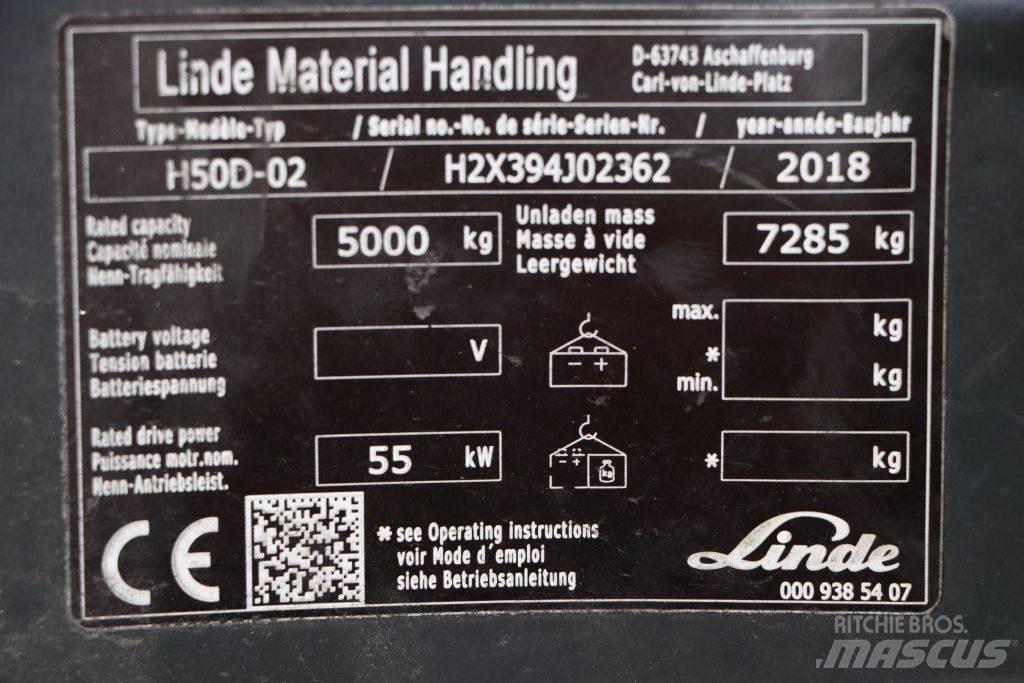 Linde H50D-02 Carretillas diesel