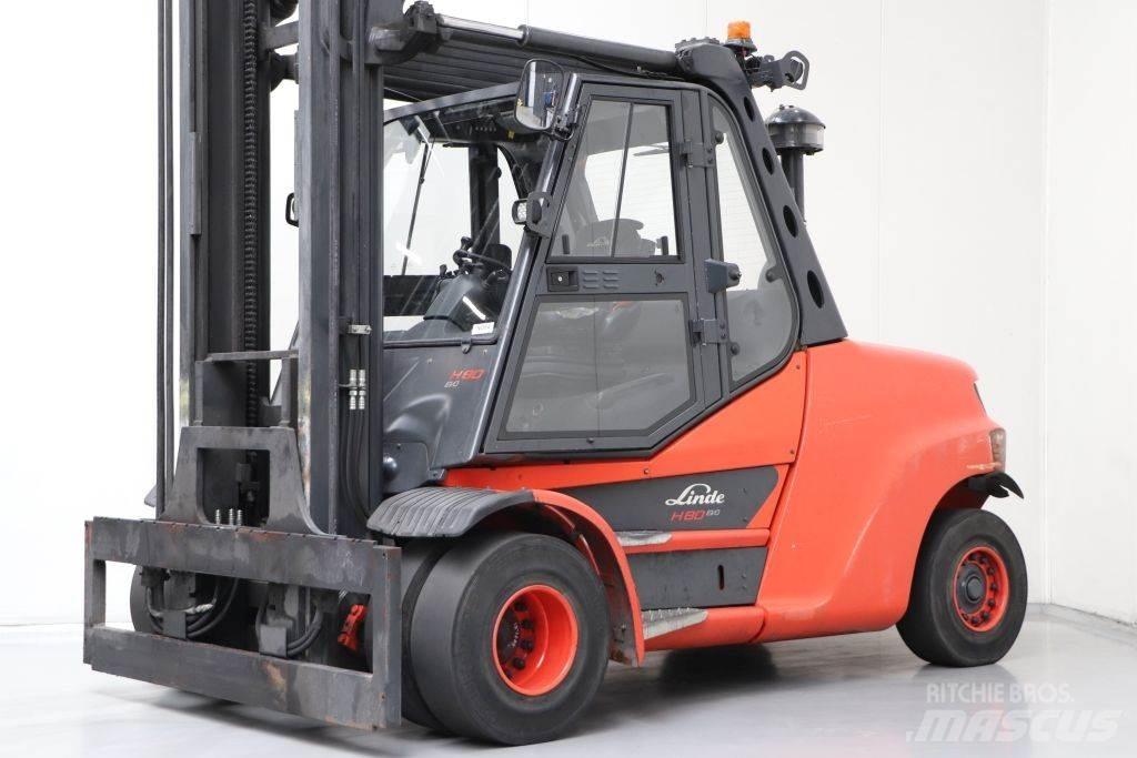 Linde H80D-03/1100 Carretillas diesel