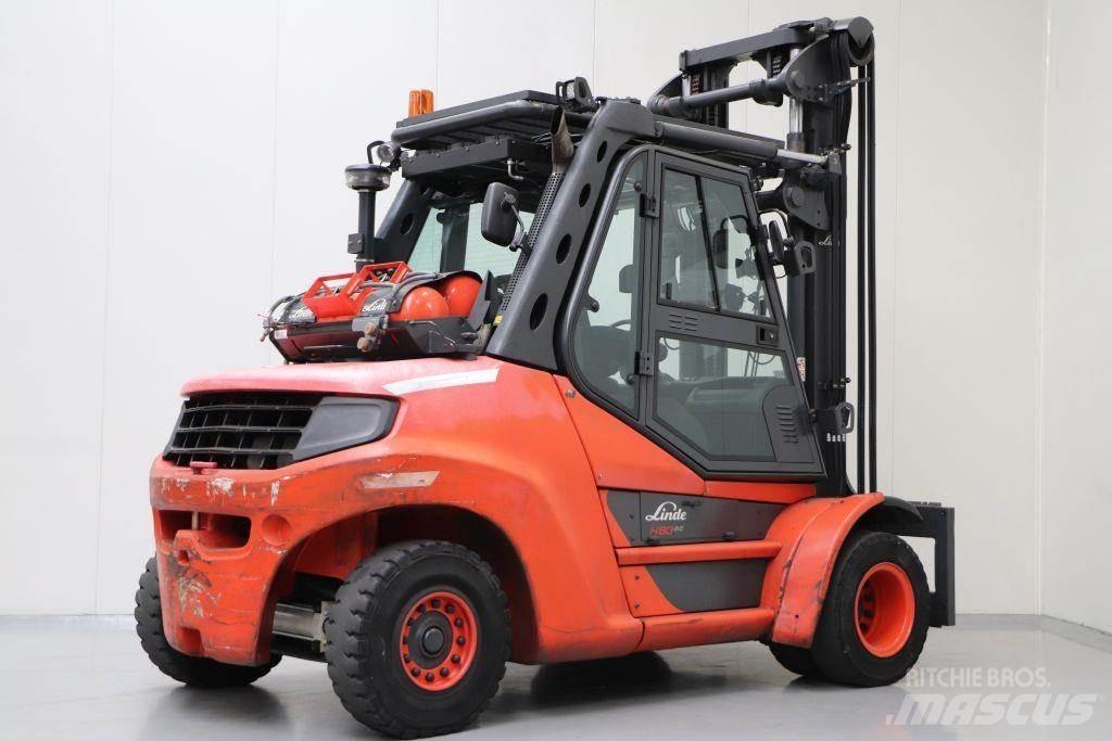 Linde H80T-03/900 Carretillas LPG