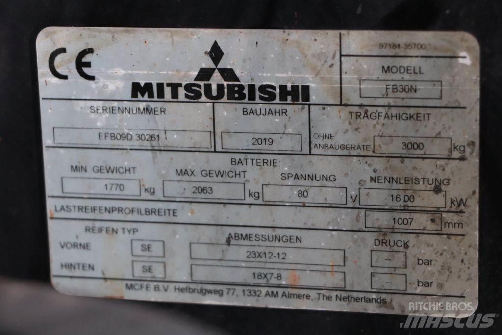 Mitsubishi FB30N Carretillas de horquilla eléctrica