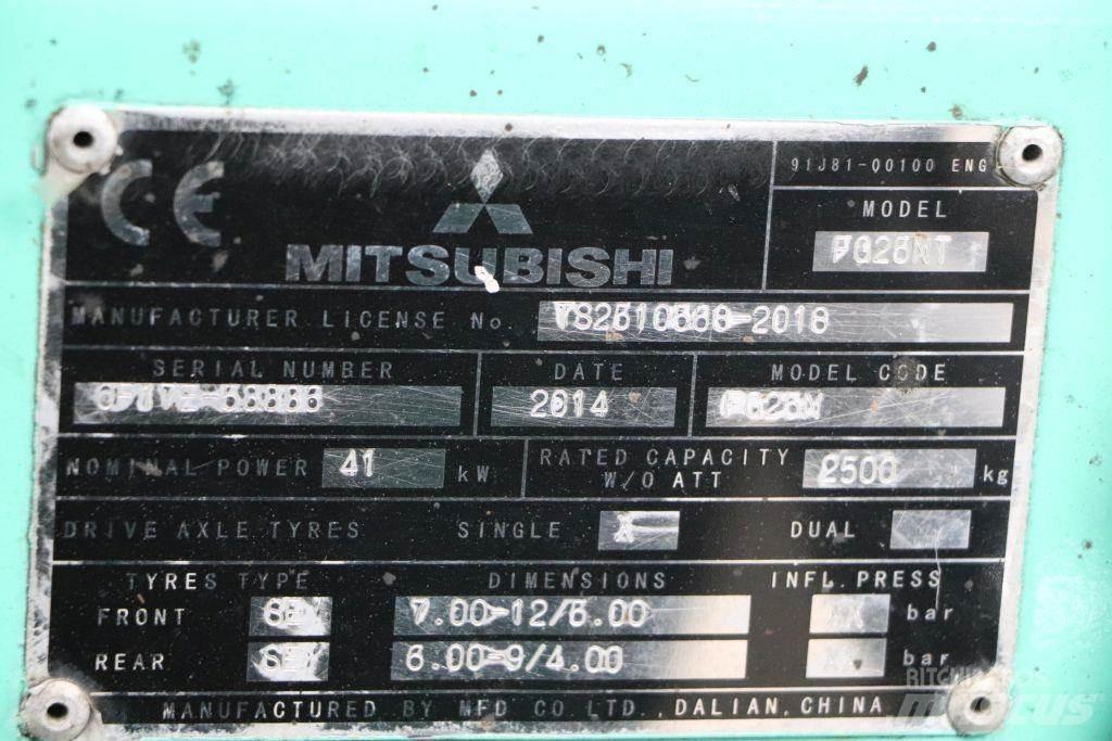 Mitsubishi FG25NT Carretillas LPG