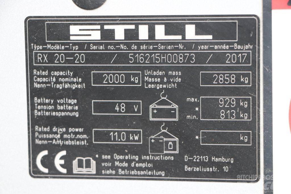 Still RX20-20 Carretillas de horquilla eléctrica