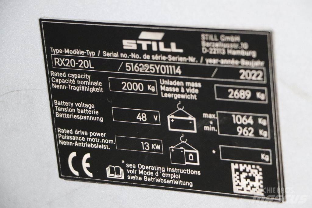 Still RX20-20L Carretillas de horquilla eléctrica