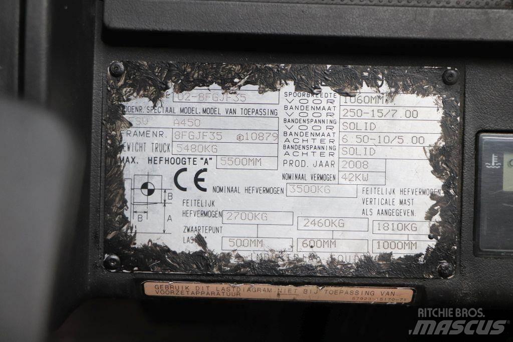 Toyota 02-8FGJF35 Carretillas LPG