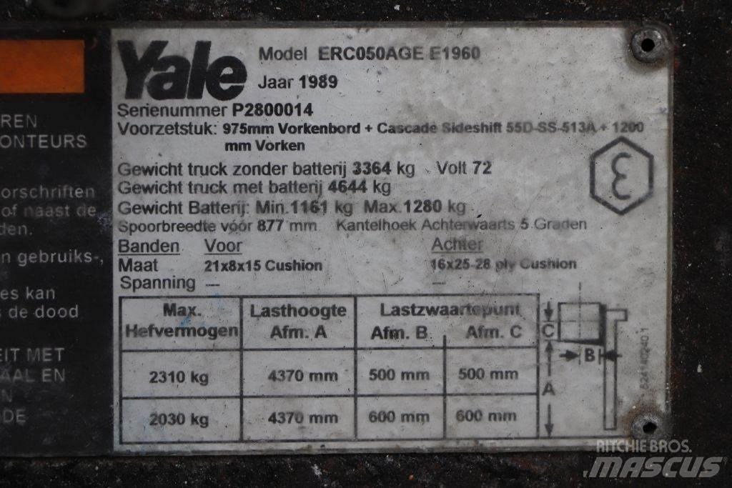 Yale ERC050AGE Carretillas de horquilla eléctrica