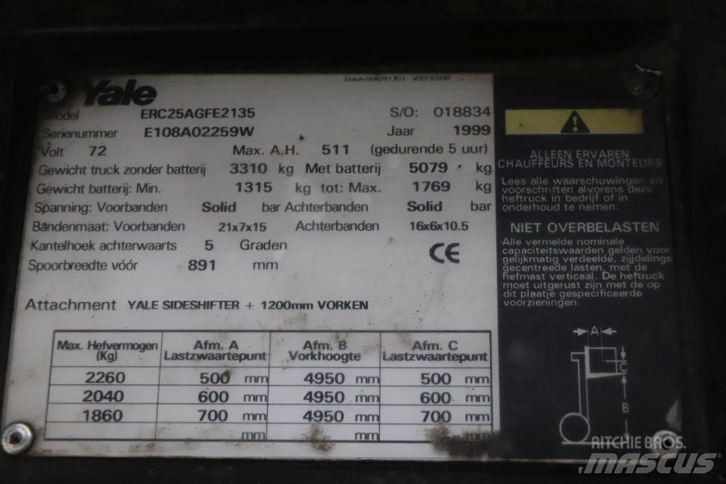 Yale ERC25AGF Carretillas de horquilla eléctrica