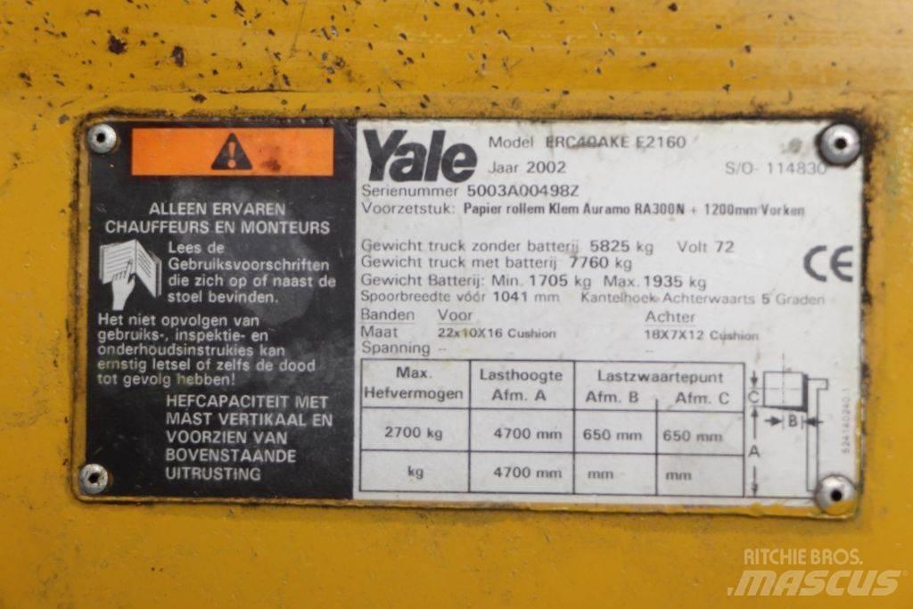 Yale ERC40AKE Carretillas de horquilla eléctrica