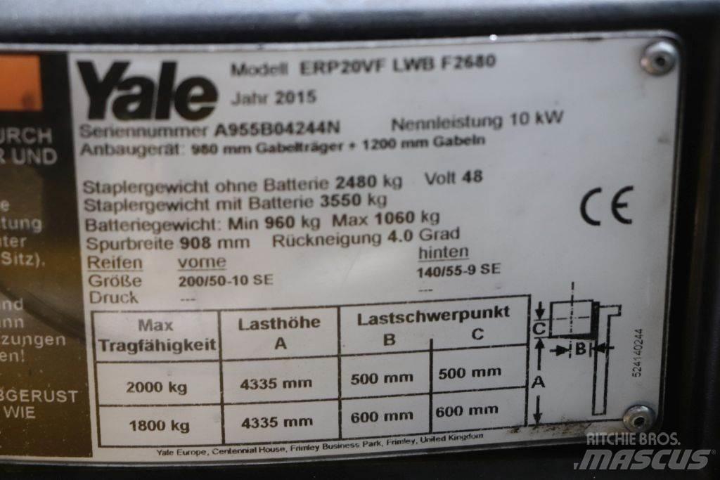 Yale ERP20VF Carretillas de horquilla eléctrica