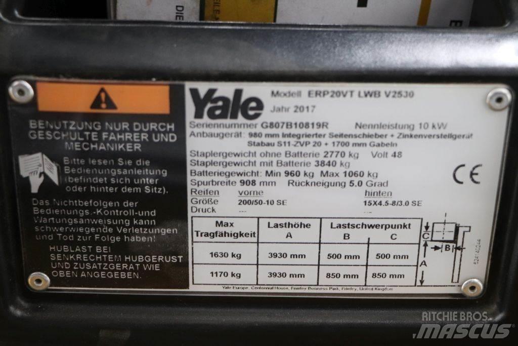 Yale ERP20VT Carretillas de horquilla eléctrica