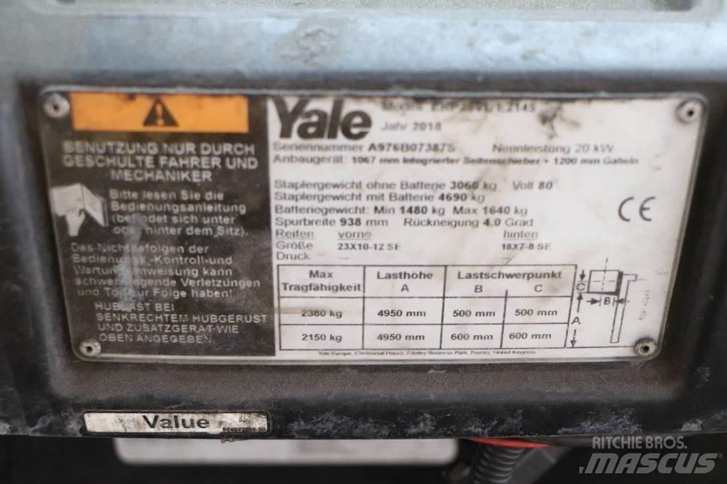 Yale ERP25VL Carretillas de horquilla eléctrica
