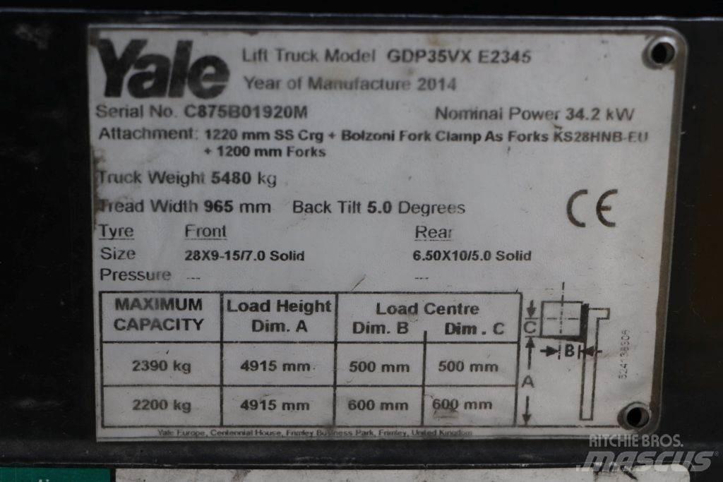 Yale GDP35VX Carretillas diesel