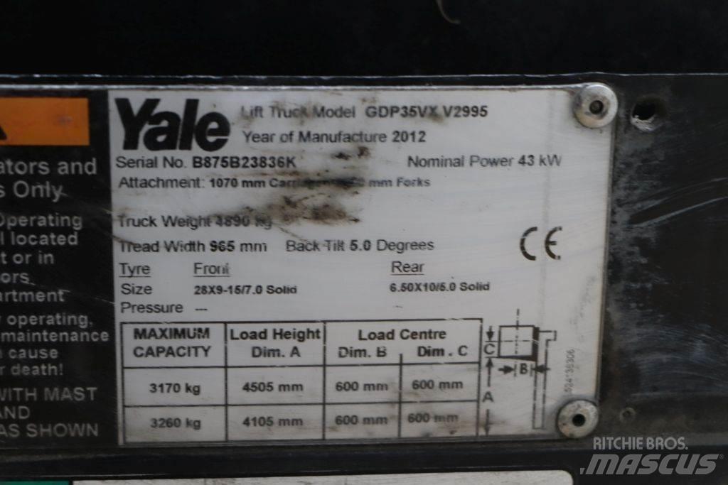 Yale GDP35VX Carretillas diesel