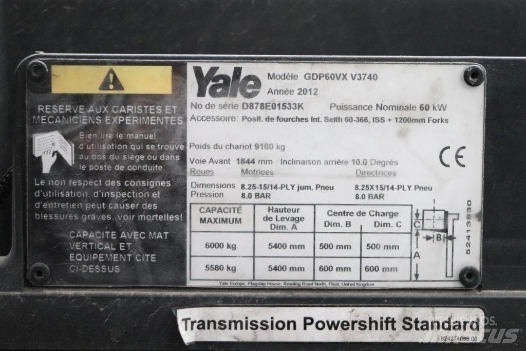 Yale GDP60VX Carretillas diesel
