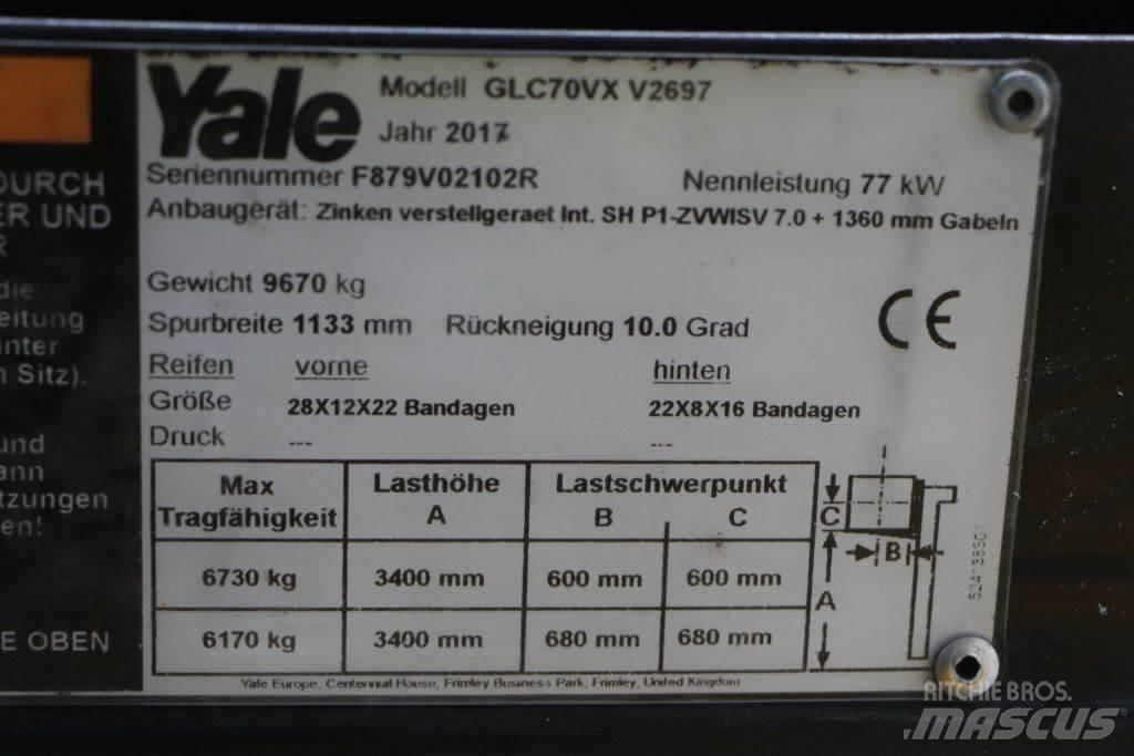 Yale GLC70VX Carretillas LPG