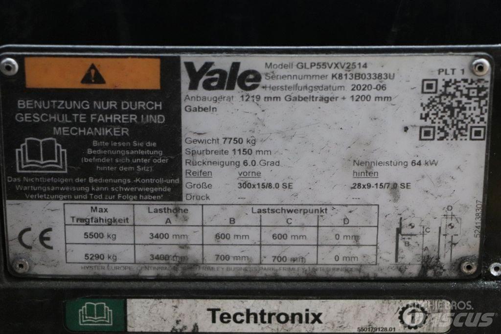Yale GLP55VX Carretillas LPG