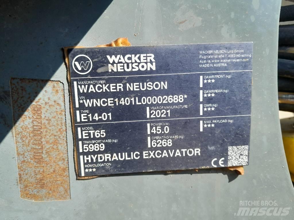 Wacker Neuson ET 65 Excavadoras de cadenas