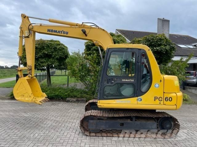 Komatsu PC 60-7 Excavadoras de cadenas