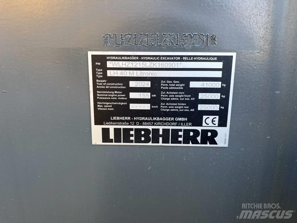 Liebherr LH 40 Excavadoras de manutención
